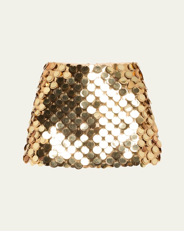 Rubi Embellished Low-Rise Micro Skirt